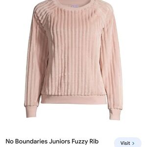 No Boundaries Soft Pink Ribbed Sweater